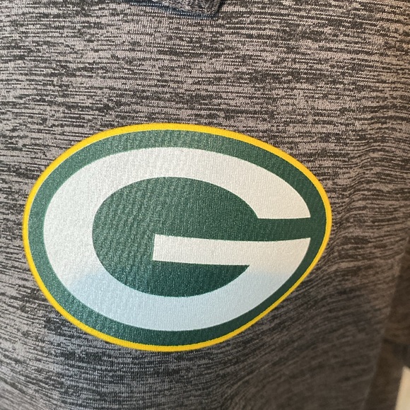 35 NFL Green Bay Packers TX3 Cool Short Sleeve Polo Shirt Mens Size Large - Picture 2 of 5